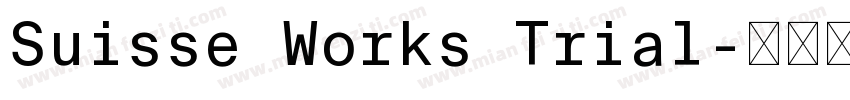 Suisse Works Trial字体转换